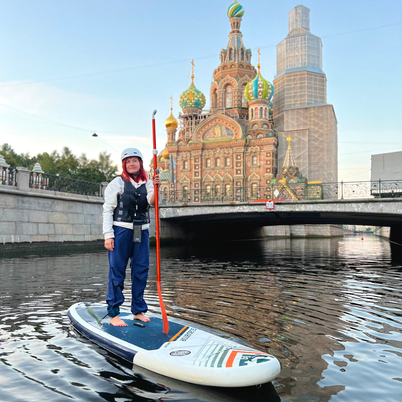 Прогулки на сапах каналы СПб